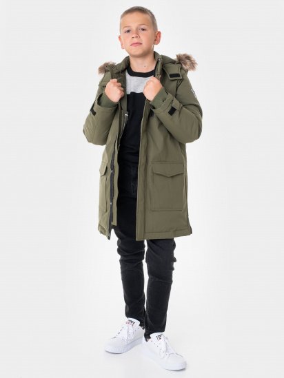 Зимова куртка GUESS Faux Fur Hooded Smart модель L2BL01.WF0F0;G8F6 — фото 3 - INTERTOP