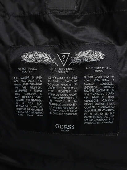 Демисезонная куртка GUESS модель M3BL36.WF4F0;JBLK — фото 5 - INTERTOP