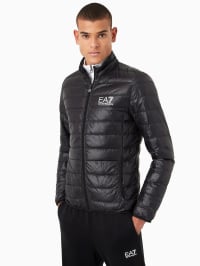 Чорний - Демісезонна куртка EA7 Core