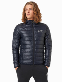 Тёмно-синий - Демисезонная куртка EA7 Core