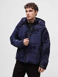 Синий - Зимняя куртка EA7