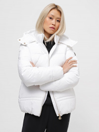 Белый - Зимняя куртка EA7