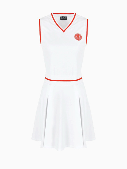 Платье мини EA7 Sporting Club модель 3DTA60-TJLDZ-1100 — фото 4 - INTERTOP