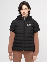 Чёрный - Демисезонная куртка EA7 Core