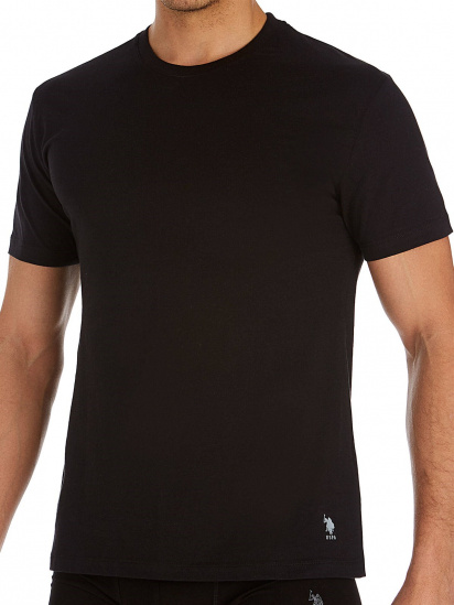 Набір футболок US Polo модель 80196_BLACK — фото 2 - INTERTOP