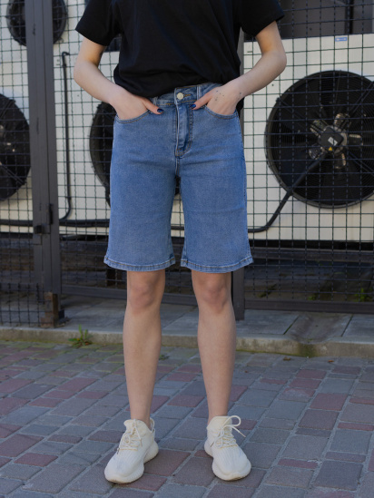 Шорти джинсові Without модель 8049004 — фото 3 - INTERTOP