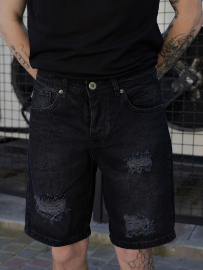 Шорти джинсові Without модель 8049005 — фото 4 - INTERTOP