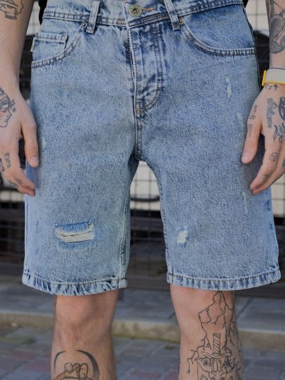 Шорти джинсові Without модель 8049006 — фото 4 - INTERTOP