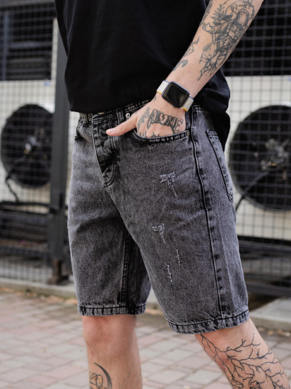 Шорты джинсовые Without модель 8049010 — фото - INTERTOP