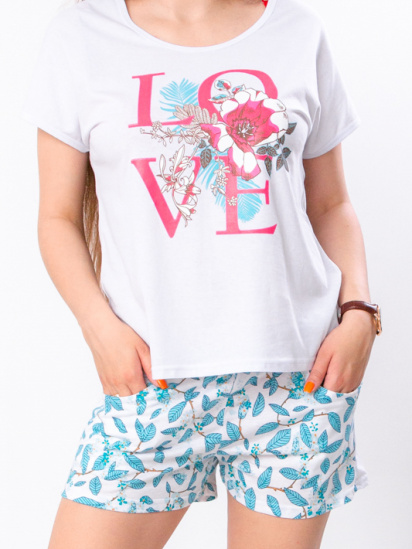 Пижама Носи своє модель 8072-002-33-listochki-love — фото - INTERTOP