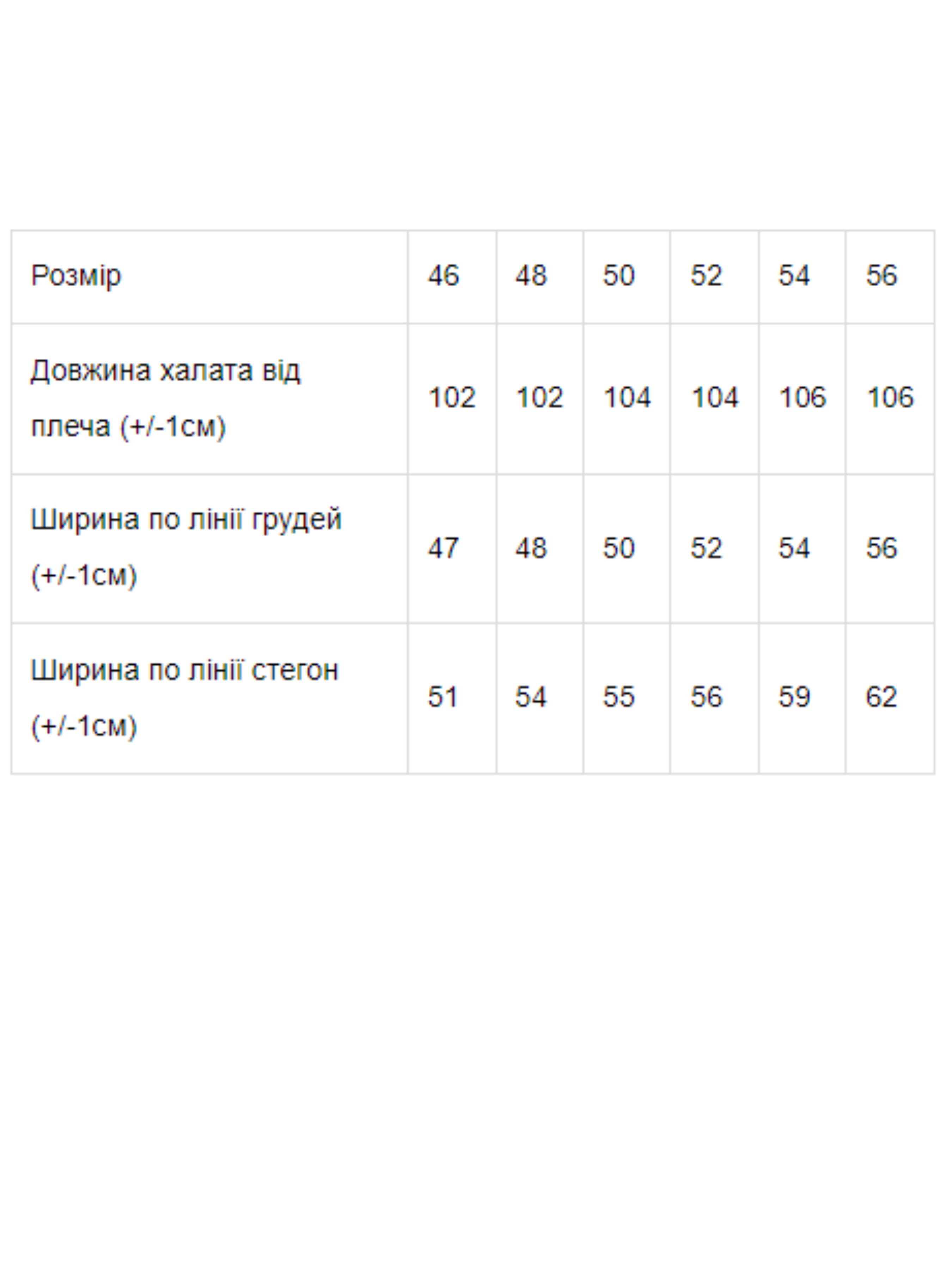 

Носи своє Халат (8109-005-gusqcha-lapka-chornij) Жіноче, колір - Червоний, матеріал - Без підкладки