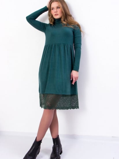 Платье миди Носи своє модель 8151-096-zelenij — фото - INTERTOP