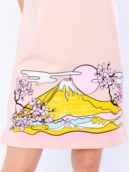 Сукня-футболка Носи своє модель 8201-057-33-pudra — фото 3 - INTERTOP
