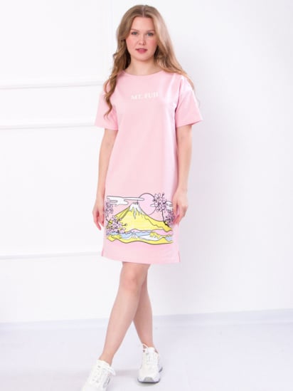 Платье-футболка Носи своє модель 8201-057-33-sakura — фото - INTERTOP