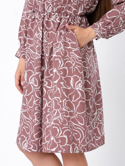 Платье миди Носи своє модель 8217-102-kvti-popelqsta-lavanda — фото 4 - INTERTOP