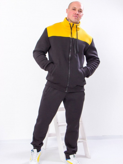 Спортивный костюм Носи своє модель 8250-025-chornij-grchicq — фото - INTERTOP