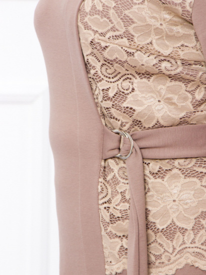 Платье миди Носи своє модель 8259-065-kapuchino — фото 4 - INTERTOP