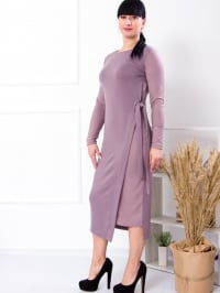 Фиолетовый - Платье миди Носи своє