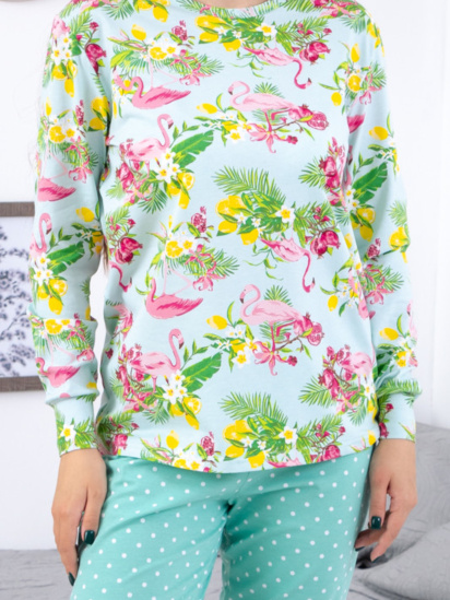 Пижама Носи своє модель 8270-043-flamngo-svtlij-mentol — фото - INTERTOP