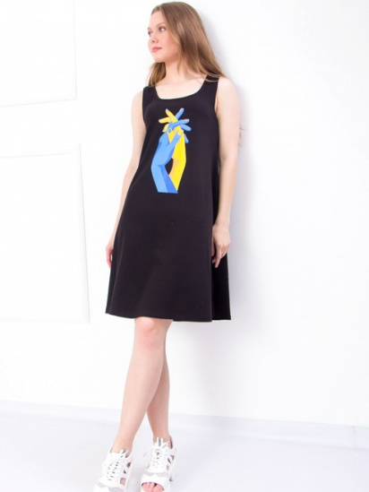 Сукня міні Носи своє модель 8283-036-33-chornij — фото - INTERTOP
