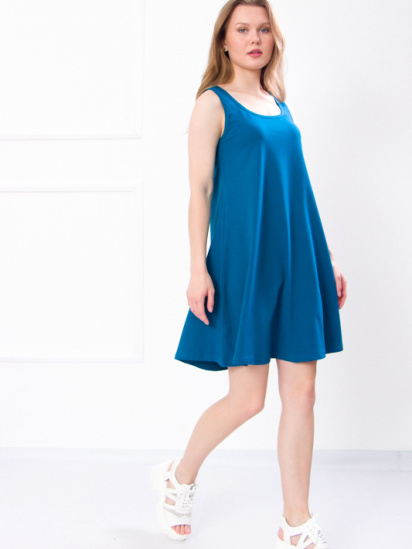 Сукня міні Носи своє модель 8283-036-temna-bryuza — фото - INTERTOP