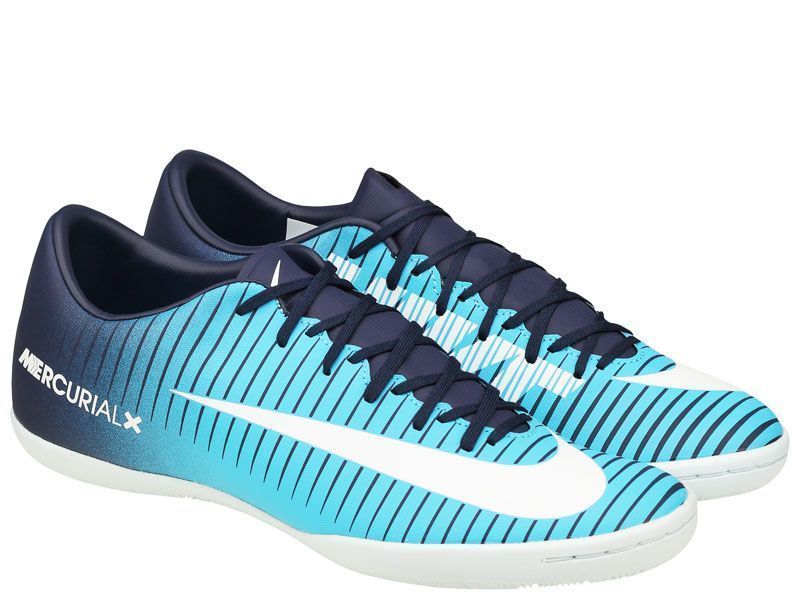 

Кроссовки мужские NIKE MERCURIALX VICTORY VI IC M Blue 831966-404, Синий