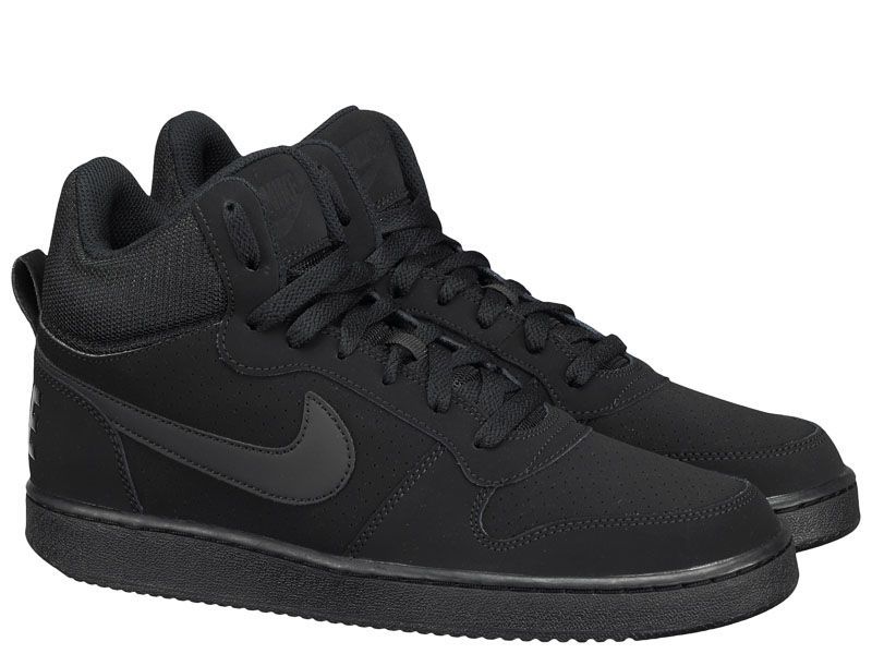 

Кроссовки мужские NIKE COURT BOROUGH MID Black 838938-003, Черный