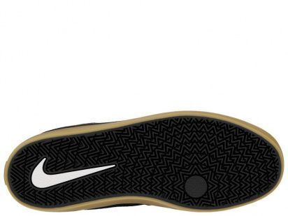 Кеди Nike SB Check Solarsoft Canvas Black/Brown модель 843896-009 — фото 4 - INTERTOP