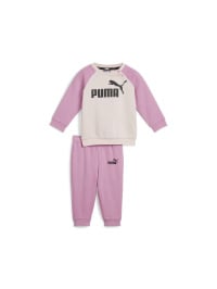 Розовый - Костюм PUMA Minicats Ess Raglan Jogger