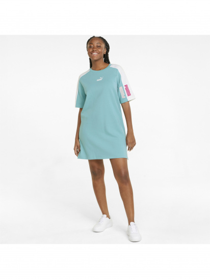 Сукня-футболка PUMA Power Colorblock Tee Dress TR модель 847118 — фото - INTERTOP