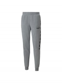 Серый - Штаны спортивные PUMA Ess+ Tape Sweatpants