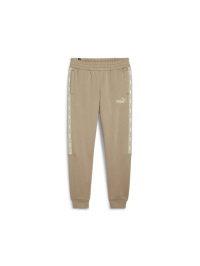 Бежевый - Штаны спортивные PUMA Ess+ Tape Sweatpants