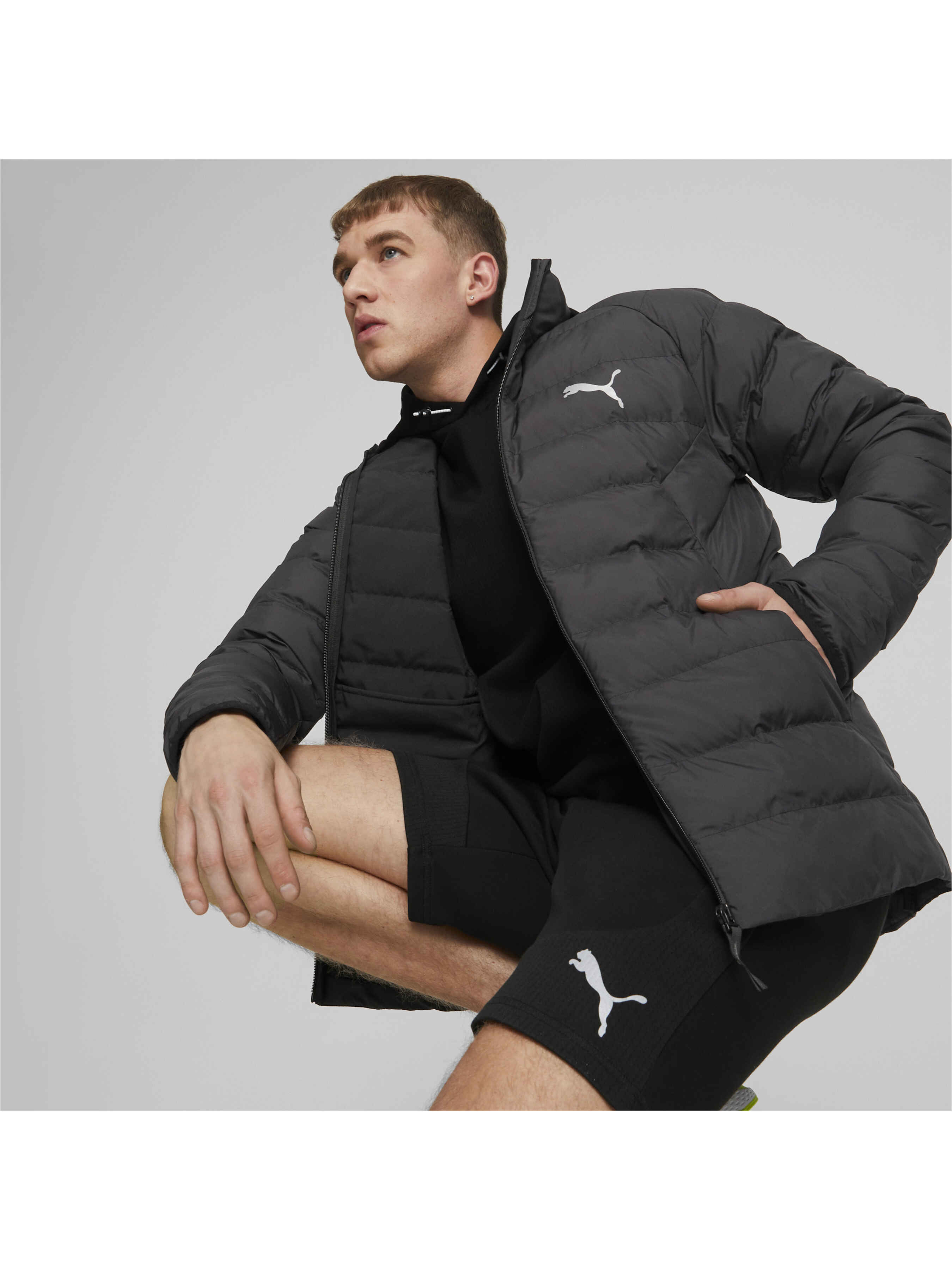 

PUMA Демисезонная куртка (849357_01) Мужское, цвет - Чёрный