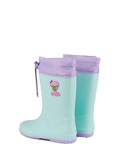 Сапоги резиновые COQUI модель 8558Lt_mint_Lt_lila_hero — фото - INTERTOP