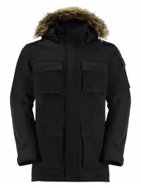 Чорний - Парка Jack Wolfskin Glacier Canyon Parka