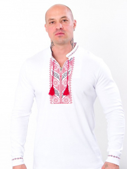 Вышитая рубашка Носи своє модель 8605-038-22-1-chervonij-chornij — фото - INTERTOP