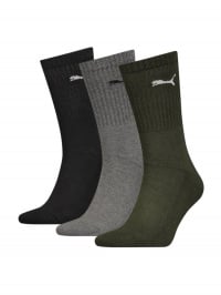 Зелений - Набір шкарпеток PUMA Crew Sock 3P