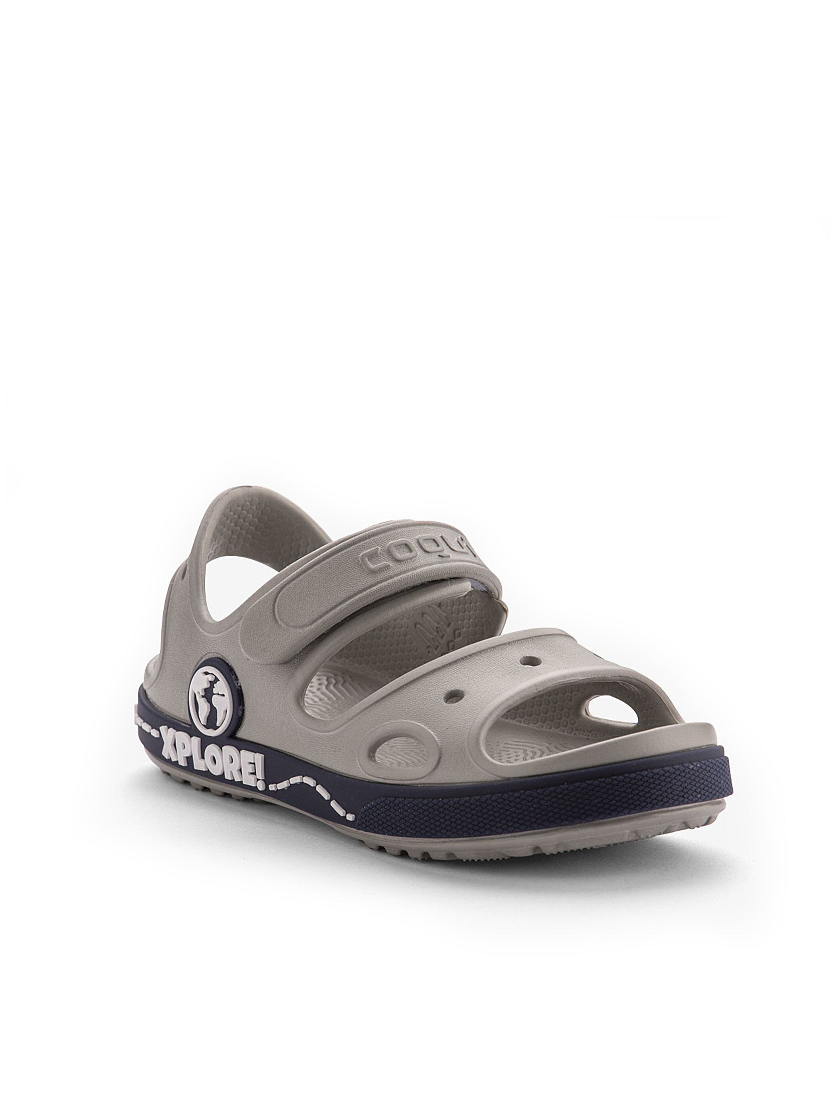 

COQUI Сандалії (8862Mid_grey_Navy) Для хлопчиків, колір - Сірий