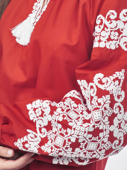 Вишита сорочка Едельвіка модель 899-18-00red — фото - INTERTOP