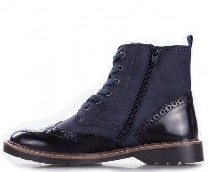 Ботинки со шнуровкой S.Oliver модель 25465-21-891 NAVY COMB. — фото - INTERTOP