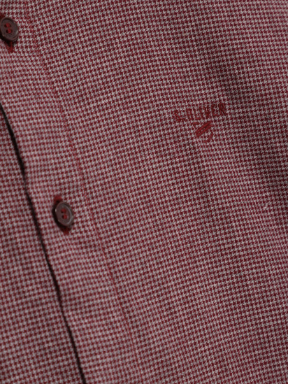 Рубашка S.Oliver модель 13810213518_с.бордовий комб. — фото - INTERTOP