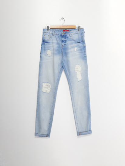 Прямі джинси S.Oliver модель 14602722801_с.синій — фото - INTERTOP