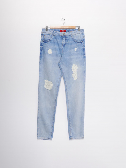 Прямі джинси S.Oliver модель 14603712152_с.синій — фото - INTERTOP