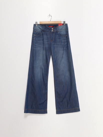 Широкие джинсы S.Oliver модель 14605712026_синій — фото - INTERTOP