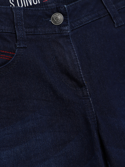 Прямые джинсы S.Oliver модель 14804824225_т.синій — фото - INTERTOP