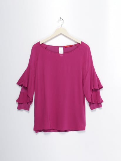 Блуза S.Oliver модель 14807394200_т.рожевий — фото - INTERTOP