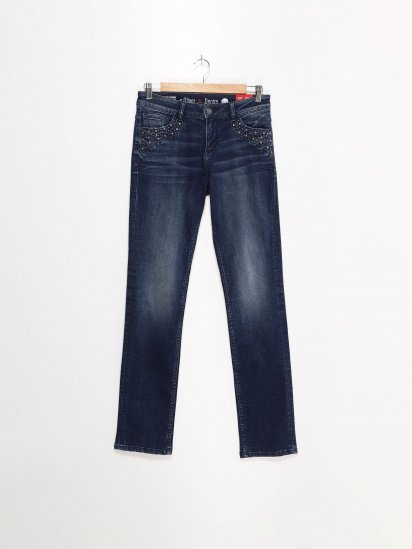 Прямі джинси S.Oliver модель 14808715237_т.синій — фото - INTERTOP
