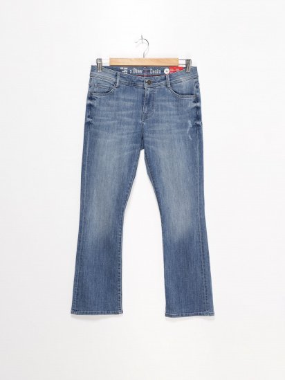 Прямые джинсы S.Oliver модель 14808722755_синій — фото - INTERTOP
