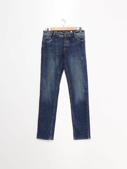 Прямі джинси S.Oliver модель 14811715291_синій — фото - INTERTOP