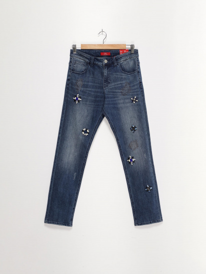 Прямые джинсы S.Oliver модель 21709714688_синій комб. — фото - INTERTOP
